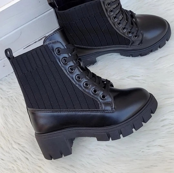 Lug Sole Boots - Picture 2 of 3